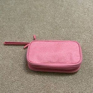 Double zippertravel cord/media travel case.Keep all your chargers in one place